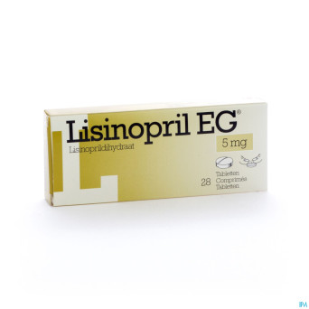 Lisinopril eg    comp 28x5mg