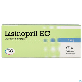 Lisinopril eg    comp 28x5mg