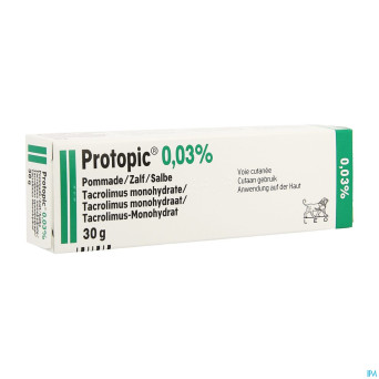 Protopic 0,03 % pommade-zalf 30 g