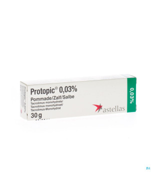 Protopic 0,03 % pommade-zalf 30 g
