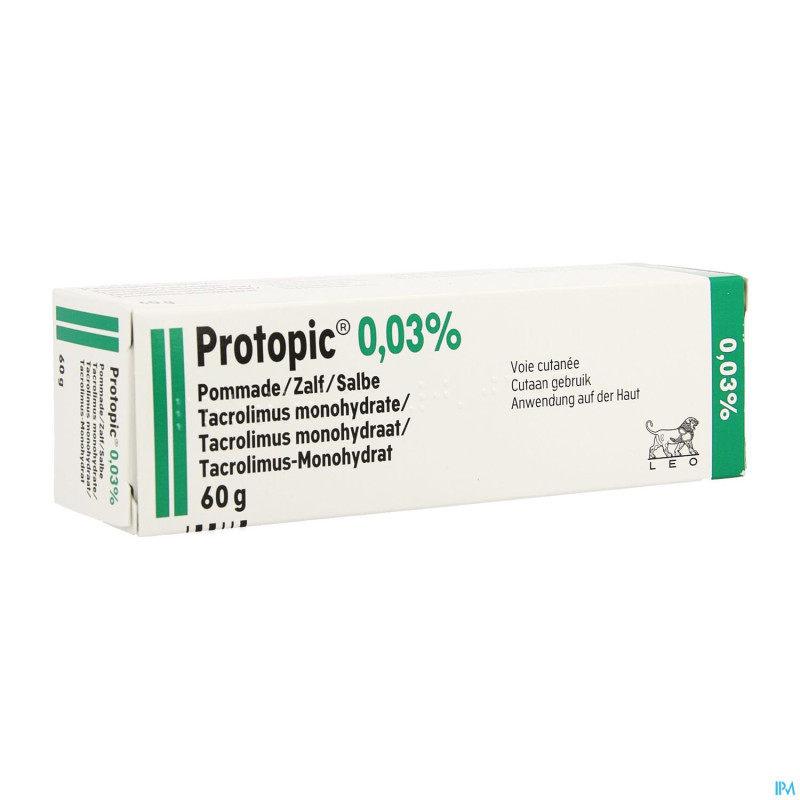 Protopic 0,03 % pommade-zalf 60 g
