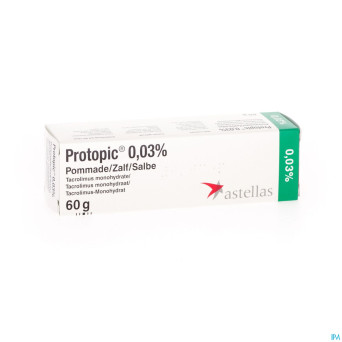 Protopic 0,03 % pommade-zalf 60 g