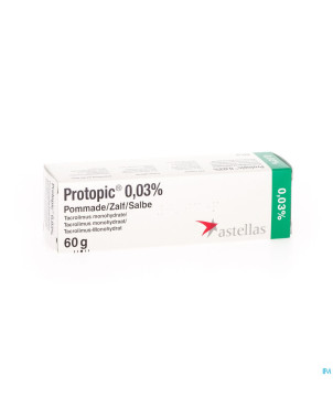 Protopic 0,03 % pommade-zalf 60 g