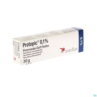 Protopic 0,1 % pommade-zalf 30 g