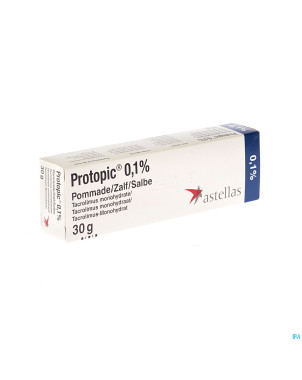 Protopic 0,1 % pommade-zalf 30 g