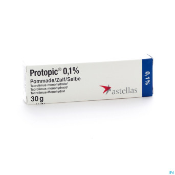 Protopic 0,1 % pommade-zalf 30 g