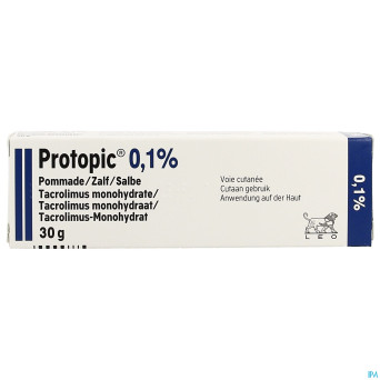 Protopic 0,1 % pommade-zalf 30 g