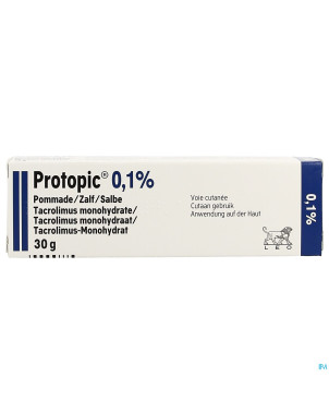 Protopic 0,1 % pommade-zalf 30 g
