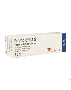 Protopic 0,1 % pommade-zalf 60 g