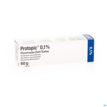 Protopic 0,1 % pommade-zalf 60 g