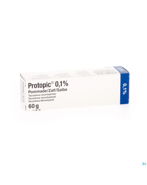 Protopic 0,1 % pommade-zalf 60 g