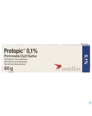 Protopic 0,1 % pommade-zalf 60 g