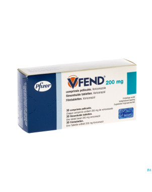 Vfend 200 mg comp pell  30