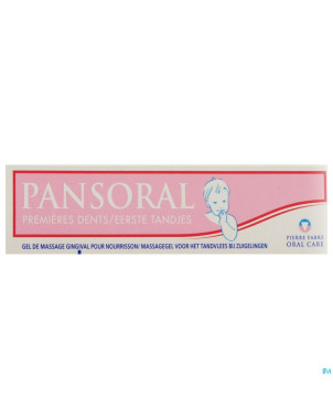 Pansoral gel 1er dents tube 15ml