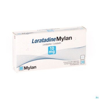 Loratadine mylan 10 mg comp. 30 x 10 mg