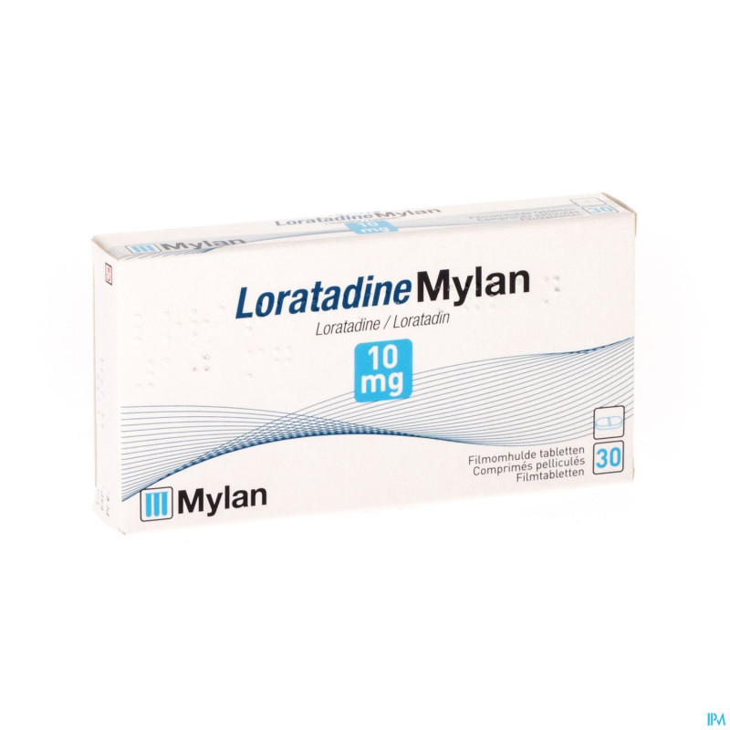 Loratadine mylan 10 mg comp. 30 x 10 mg