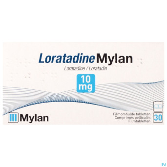 Loratadine mylan 10 mg comp. 30 x 10 mg