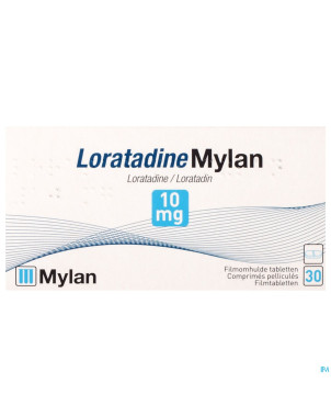 Loratadine mylan 10 mg comp. 30 x 10 mg