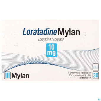 Loratadine mylan 10 mg comp. 30 x 10 mg