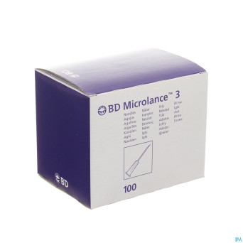 Bd microlance 3 aig.22g 1 1/2 rb 0,7x40mm noir 100