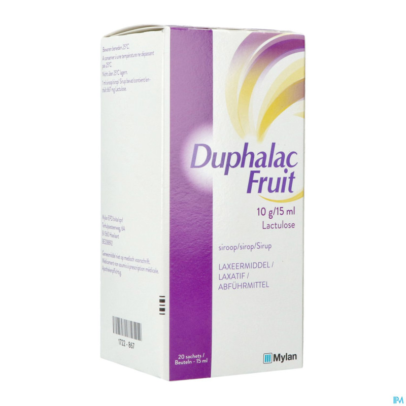 Duphalac fruit sir sach 20 x 15 ml
