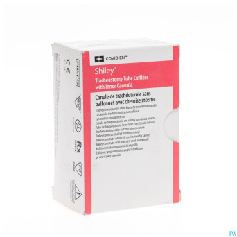 Shiley canule trachea cfs 10mm