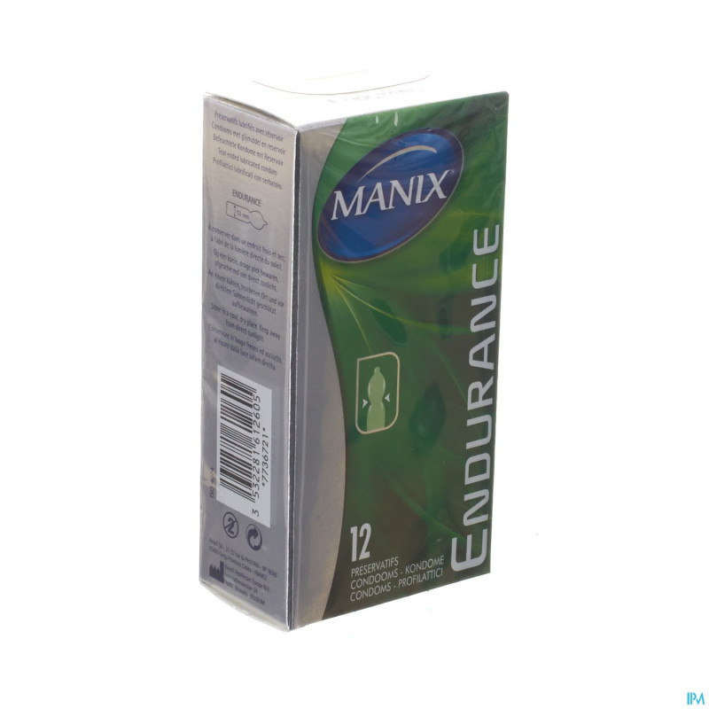 Manix endurance preservatifs 12