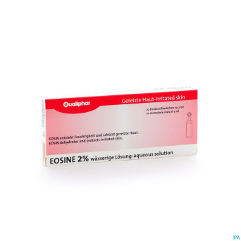 Eosine 2% qualiphar monodosissen    amp 10x2ml