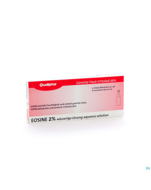Eosine 2% qualiphar monodosissen    amp 10x2ml
