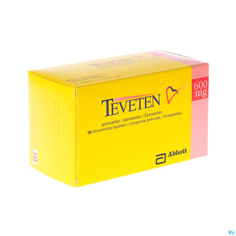 Teveten 600 comp 98 x 600 mg