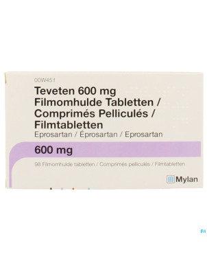 Teveten 600 comp 98 x 600 mg