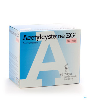 Acetylcysteine eg sach 60x600mg