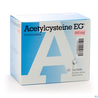 Acetylcysteine eg sach 60x600mg