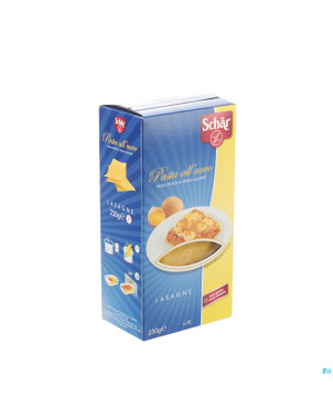 Schar pates lasagne    250g 6590 revogan
