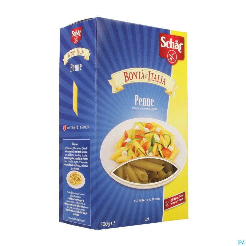 Schar pates penne    500g 6583 revogan