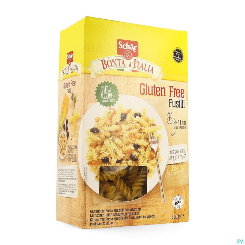 Schar pates fusilli    500g 6581 revogan
