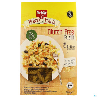 Schar pates fusilli    500g 6581 revogan