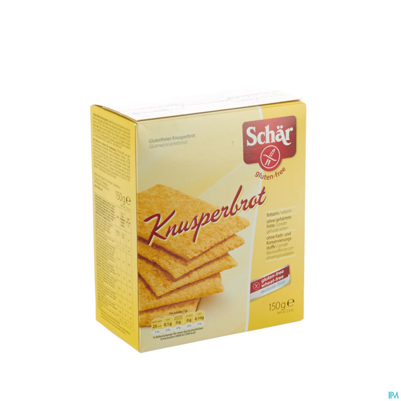 Schar pain vital knusperbrot    150g 6445 revogan
