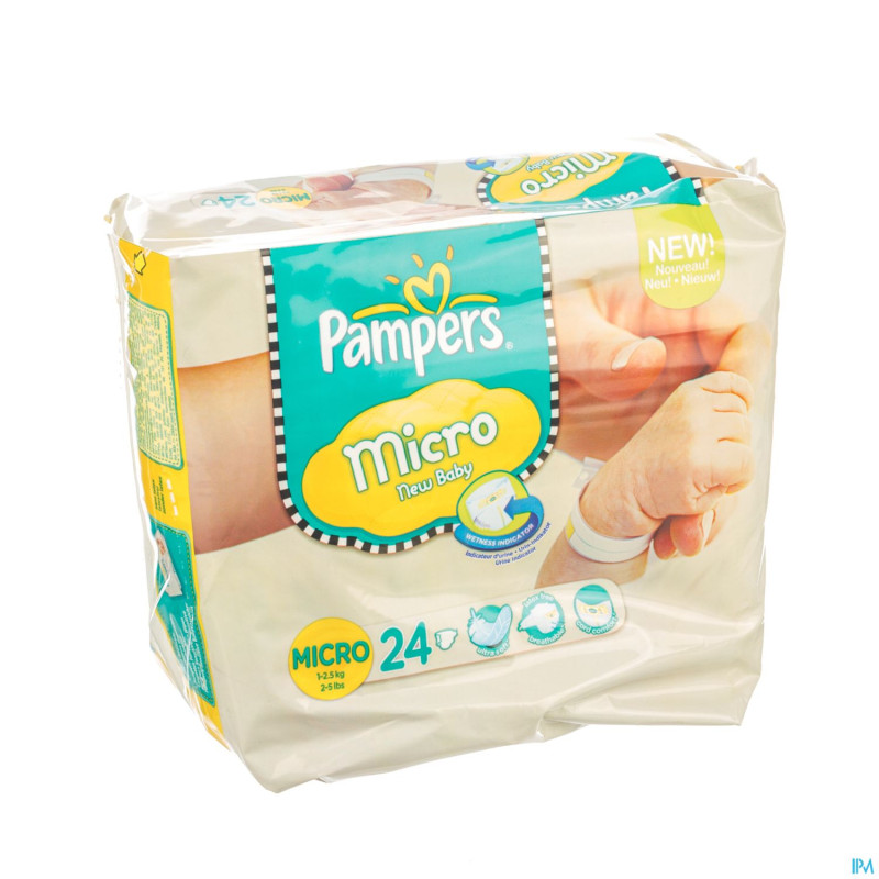 Pampers baby dry premature 24 1,5-3kg