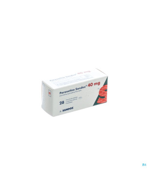 Paroxetine 40 mg sandoz comp  28 x 40 mg