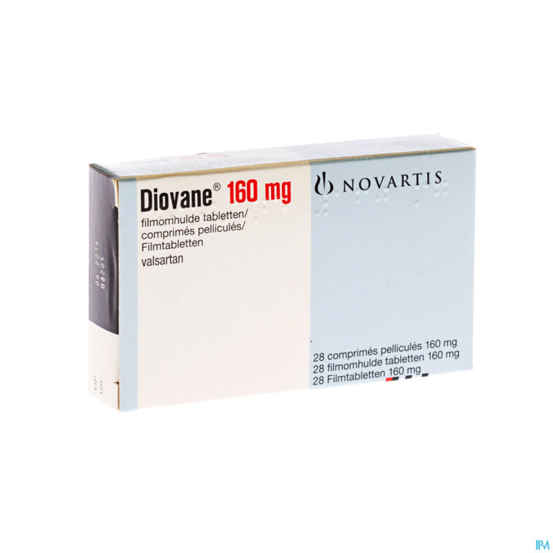 Diovane 160 comp pell 28 x 160 mg