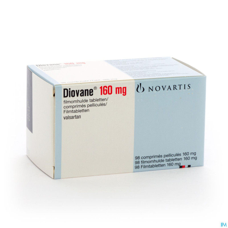Diovane 160 comp pell 98 x 160 mg