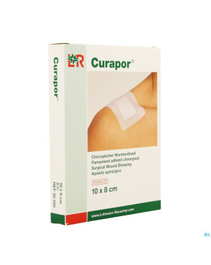 Curapor pans adh sterile    10cmx 8cm   5 30505