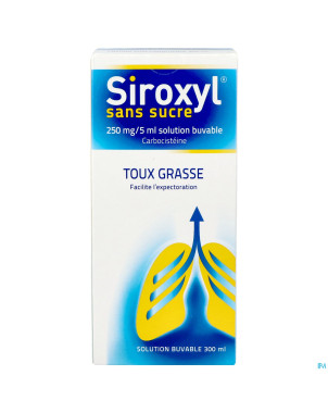 Siroxyl sirop sans sucre/zonder suiker 300ml