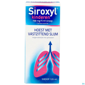 Siroxyl sirop enfants/kinderen 125ml 100 mg/5 ml