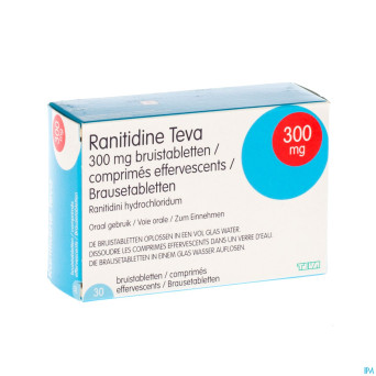Ranitidine 300 mg teva comp eff  30 x 300 mg