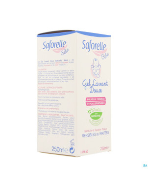 Saforelle bb gel lavant doux    250ml