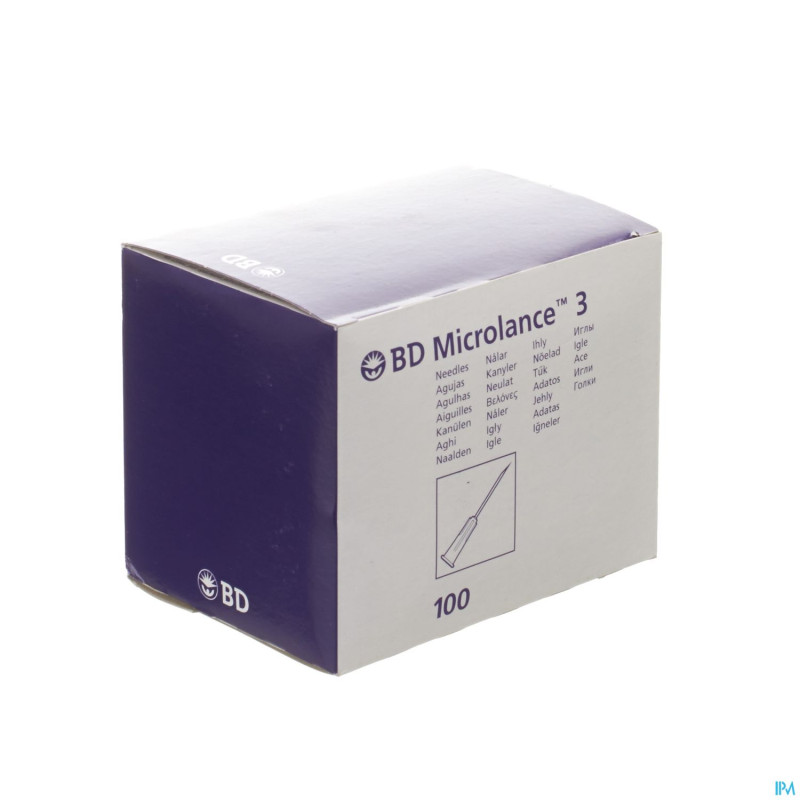 Microlance 3 aig. 20g 1 1/2 rb 0,9mm 40mm 100