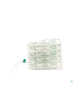 Bd microlance 3 aig. 21g 2 rb 0,8x50mm vert    10