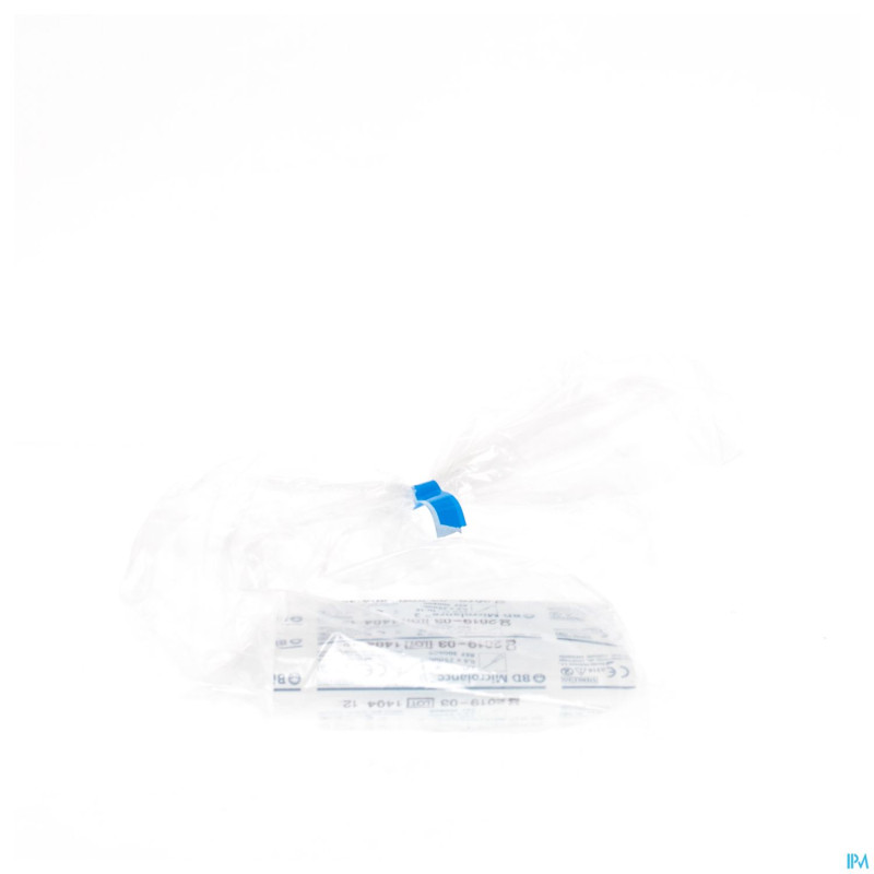 Bd microlance 3 aig. 23g 1 rb 0,6x25mm bleu    10